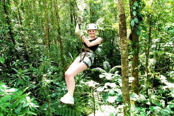 16 Lines Zipline, Cave and Mud Spa Combo Tour with Lunch in Fiji