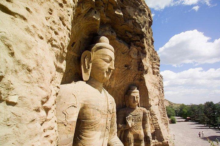 Yungang Grottoes and Hanging Monastery Private Tour From Datong