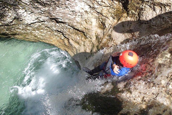 CANYONING in Susec Gorge, Bovec, Slovenia