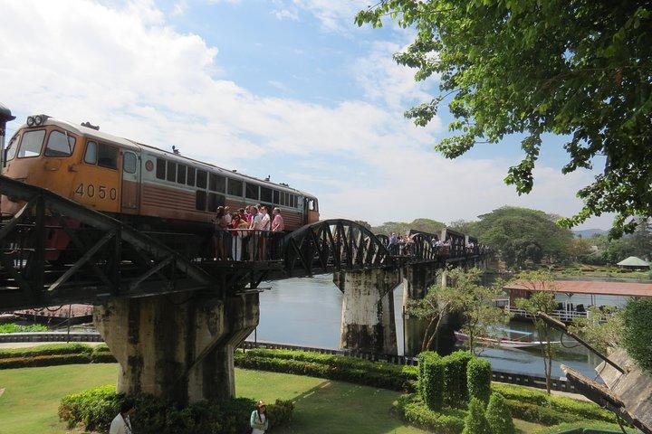 Bridge over River Kwai and Hellfire Pass Tour with Train Ride
