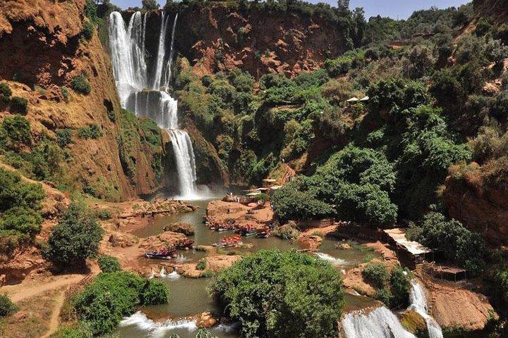From Marrakech: Full-Day Tour to Ouzoud Waterfalls with Boat Trip