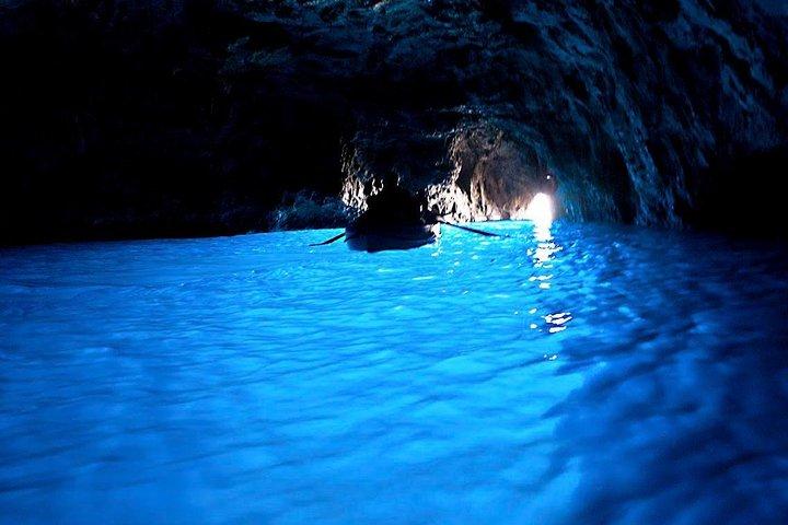 Capri Island and Blue Grotto from Sorrento or Positano or Amalfi or Salerno