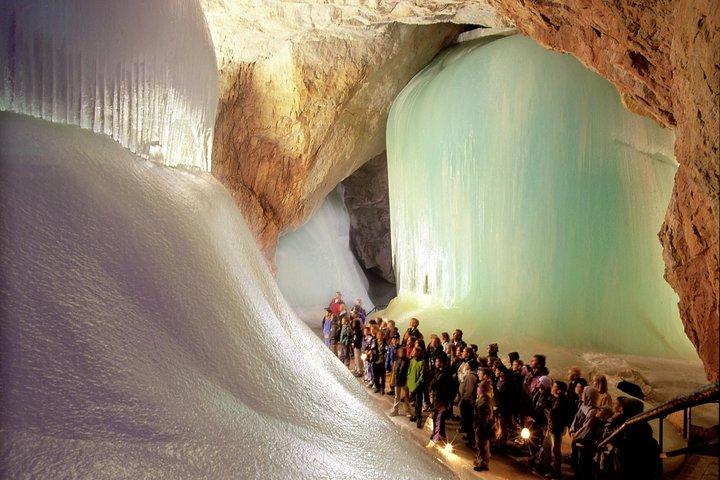 Ice Caves, Waterfalls, and Salt Mines Private Tour from Salzburg