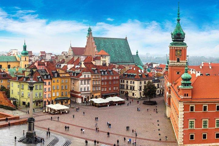 Warsaw Morning, Guided, Panoramic View, public city tour with hotel pick up