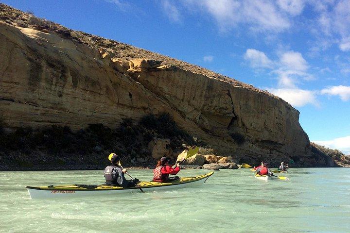 Kayak Full-Day Activity in La Leona River from El Calafate