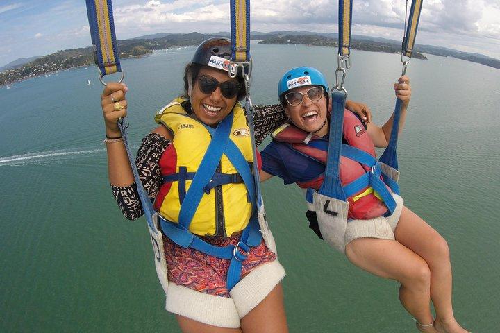 Parasailing Adventure Over the Bay of Islands