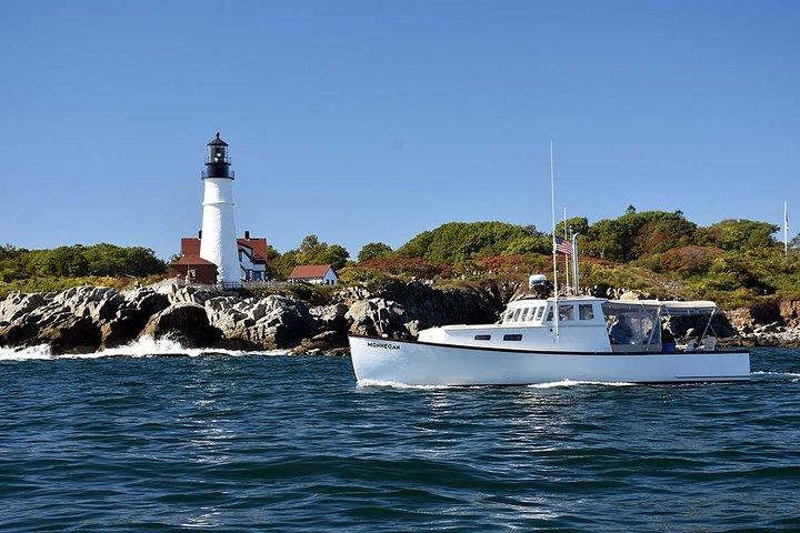 New England Fall Foliage Private Lobster Boat Cruise