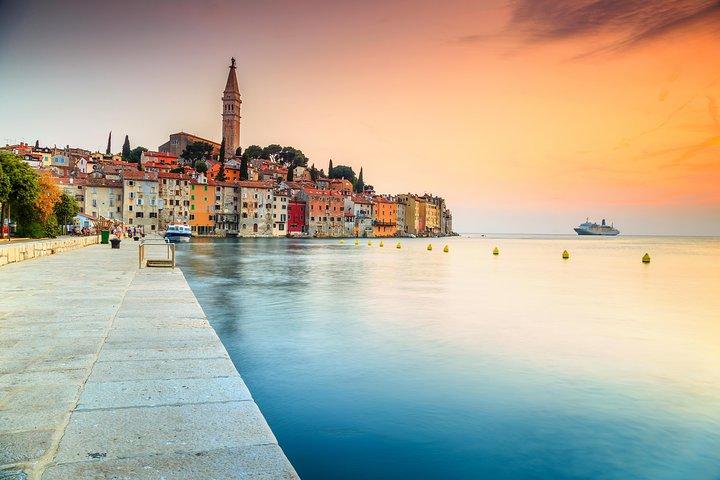Day trip to Rovinj and Poreč with lunch from Pula and Medulin