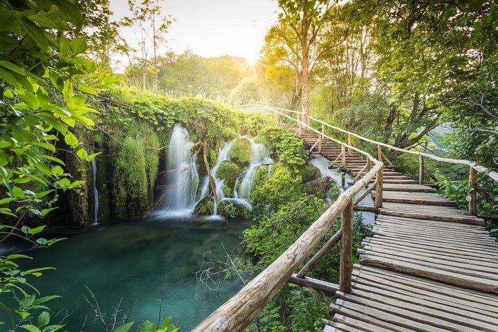 Plitvice Lakes Day Trip including Entrance from Istria