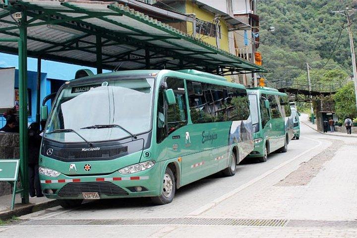 Bus tickets to Machupicchu Round-trip
