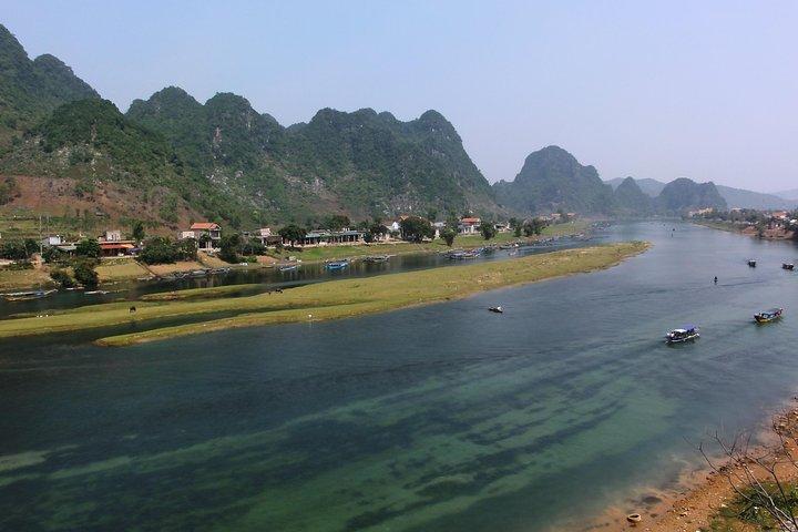 Paradise Phong Nha caves from Dong hoi city