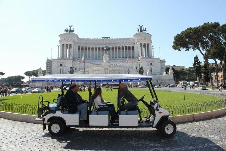 Rome Highlights by Golf Cart: Private Tour