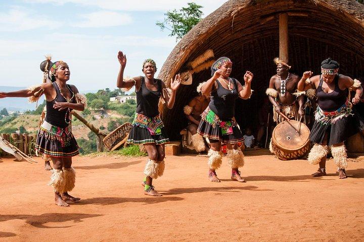 Phezulu Cultural Village & Reptile Park Day Tour from Durban