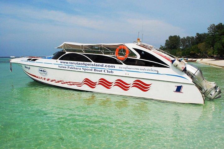 Koh Lanta to Koh Lipe by Satun Pakbara Speed Boat in High Season