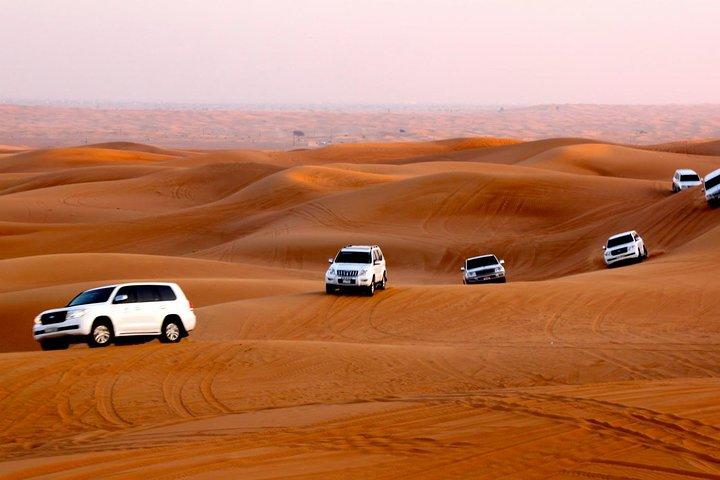 Dubai Desert Safari with BBQ Dinner Pickup from Ras Al Khaimah