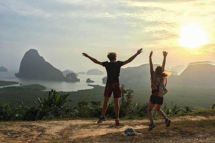 Phang Nga Treasures Sunrise Trekking and No-crowd James Bond by longtailed boat