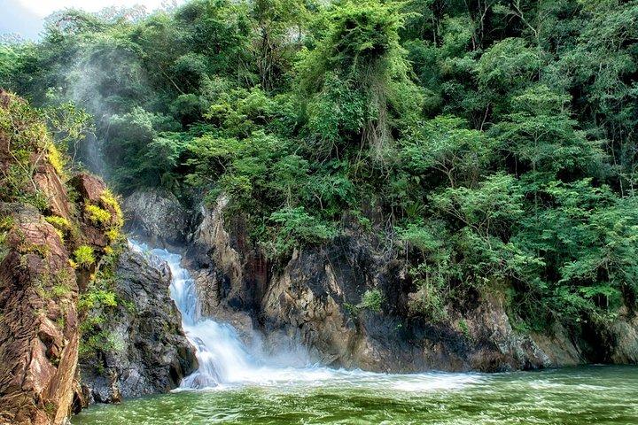 Jungle Pontoon Waterfall Adventure Tour