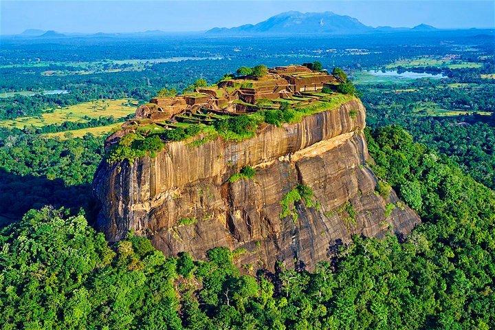 Private Day Trip to Sigiriya, cave and National park Safari Tour 