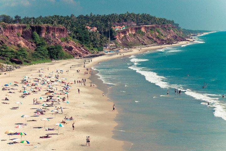 Varkala Cliffs Beach Tour from Trivandrum