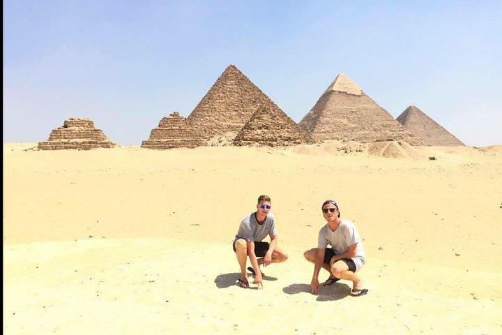 Guided trip to great pyramids Sphinx islamic and christian Cairo