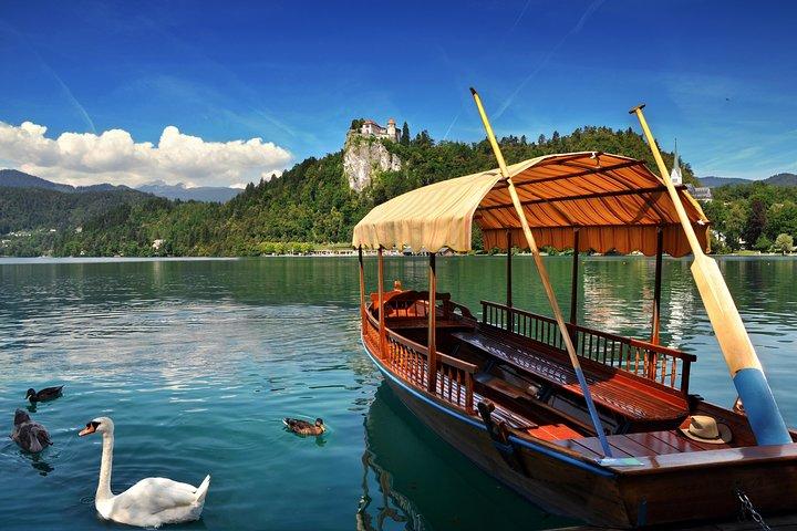 Lake Bled with Bled Castle Included
