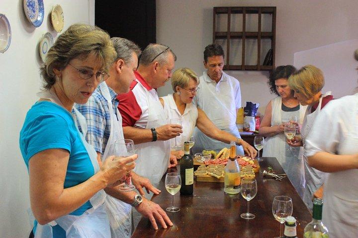 Cooking class, wine tasting and 2500 year old granaries