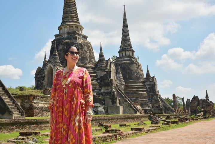 Private Excursion to Floating Market and Ayutthaya World Heritage
