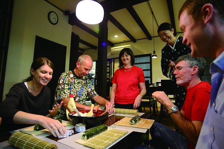 Sushi - Authentic Japanese Cooking Class - the best souvenir from Kyoto!