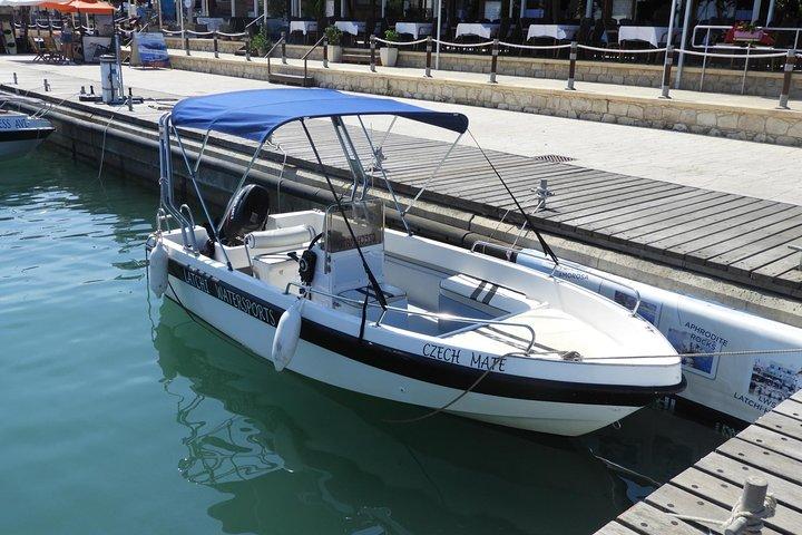 Standard 50HP Self-drive Private Boat Hire in Latchi 