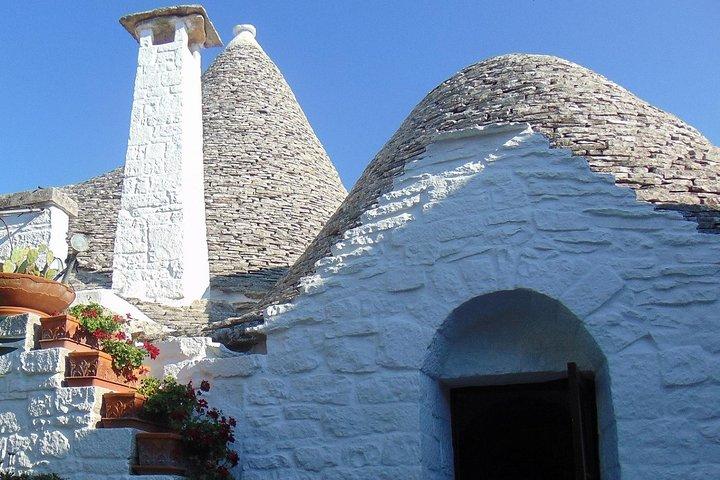 Private guided tour in Alberobello with free tasting: discovering the trulli