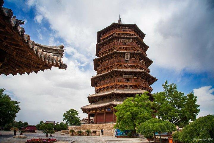 All-Inclusive Private Day Tour to Wooden Pagoda and Hanging Temple from Datong
