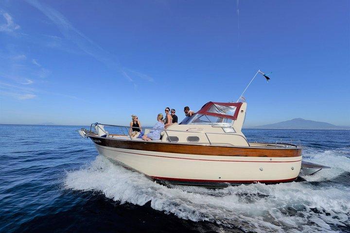 Capri Private Boat Tour from Sorrento, Positano or Amalfi 