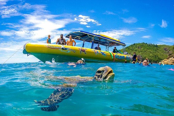 Fly Raft Package: Whitehaven Beach, Snorkel and Scenic Flight