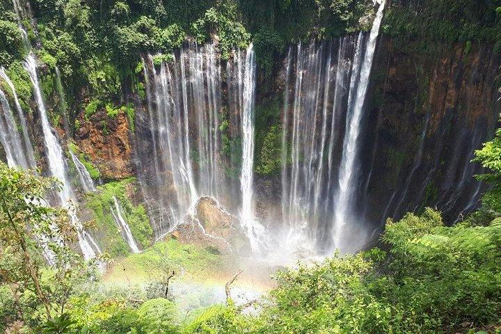 Day Tour - Tumpak Sewu Waterfall and Goa Tetes Trekking via Malang