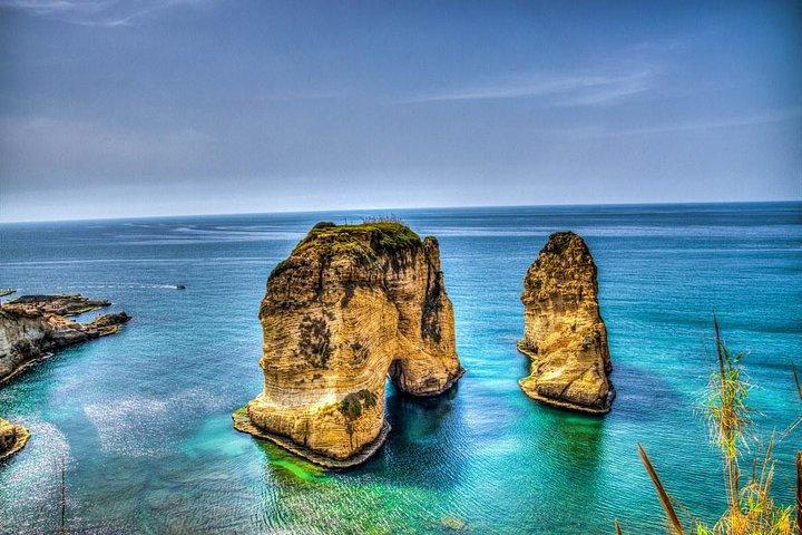 Private Beirut City Tour with Boat Ride at Raouche Rock