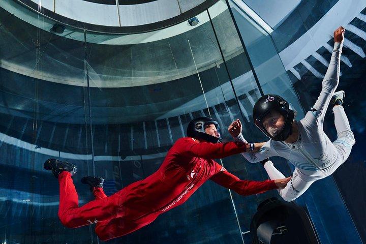 Loudoun Indoor Skydiving Experience with 2 Flights & Personalized Certificate