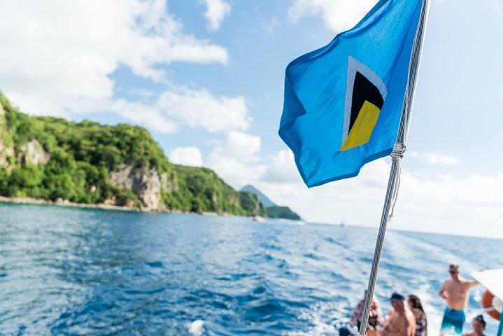 Private St Lucia Full Day Snorkeling Charter for Up to 15 Guests