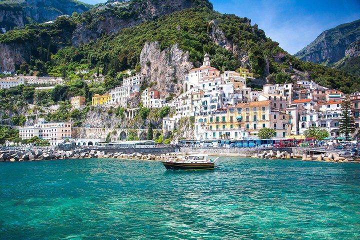 Salerno to Amalfi and Positano Private Boat Excursion