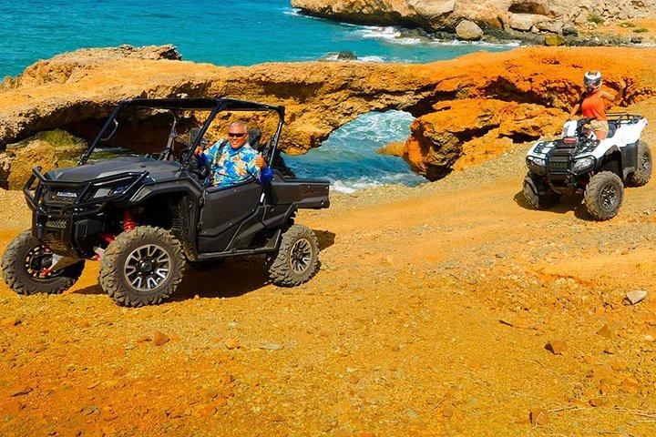 Aruba UTV, ATV Adventure to Secret Beach and Cave Pool