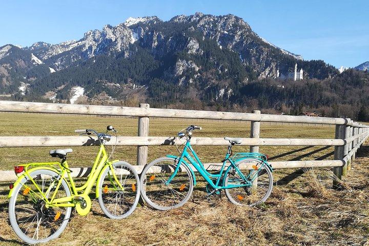 From Munich-rent a bike from Fuessen to Neuschwanstein Castle