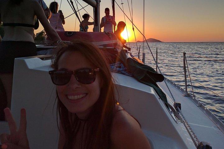 3 hours Sithonia Sunset Sailing yacht tour