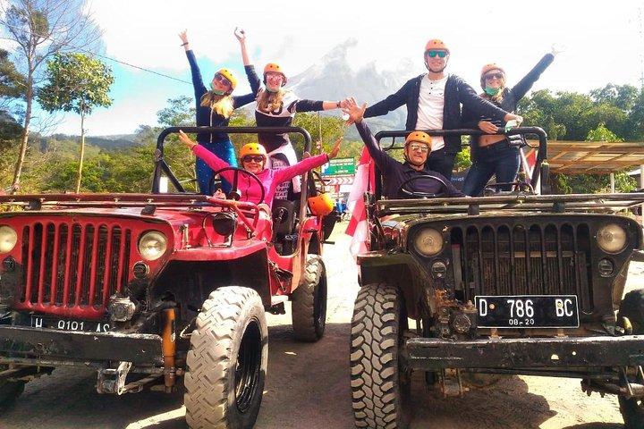 Private Tour: Full Day Lava Tour By Jeep In Merapi Volcano Including Borobudur Sunrise Pawon Mendut and Prambanan Temples Tour