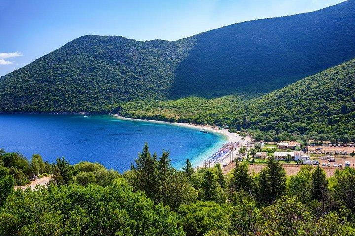 Private Half-day Tour: Antisamos beach Swim, Melissani Lake, Agrilia Monastery