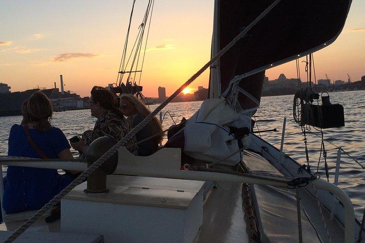 Baltimore Inner Harbor Sunset Sail on Summer Wind