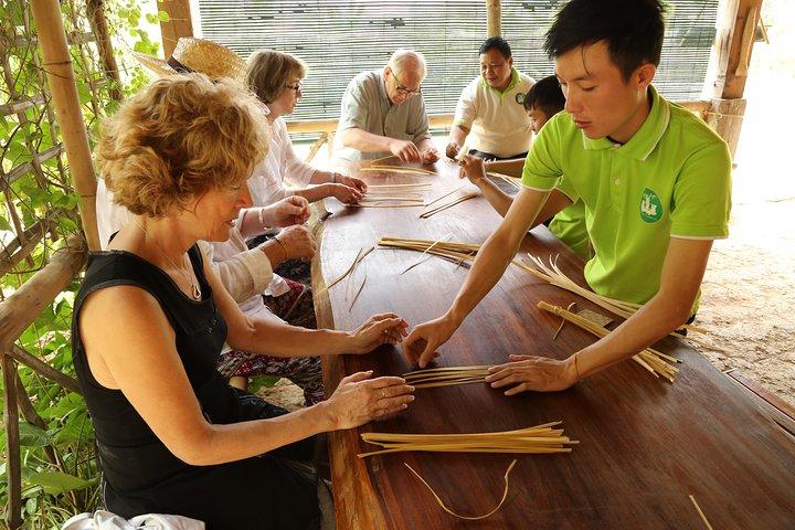 Day-time Bamboo weaving & Cooking Classes join-in
