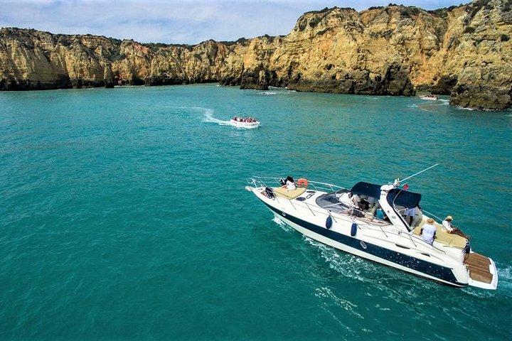 Afternoon yacht charter in lagos with drinks, tapas, paddle boards and kayak