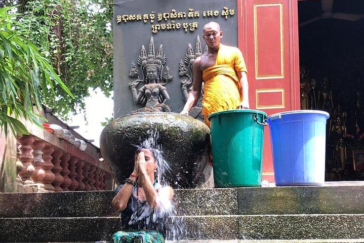 Buddhist Water Blessing and Real Life Experience with Local