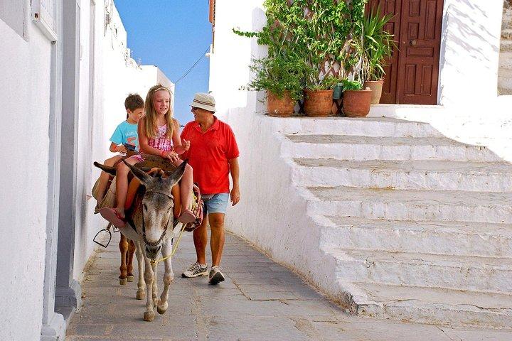 Guided Bus Trip to Lindos village & 7 Springs