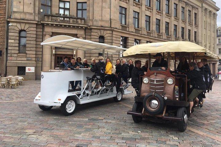 Private One Hour Riga Beer Bike Tour 