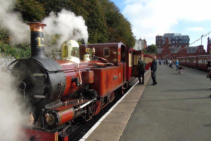 Steam Trains and Castles with qualified Isle of Man Tour Guide